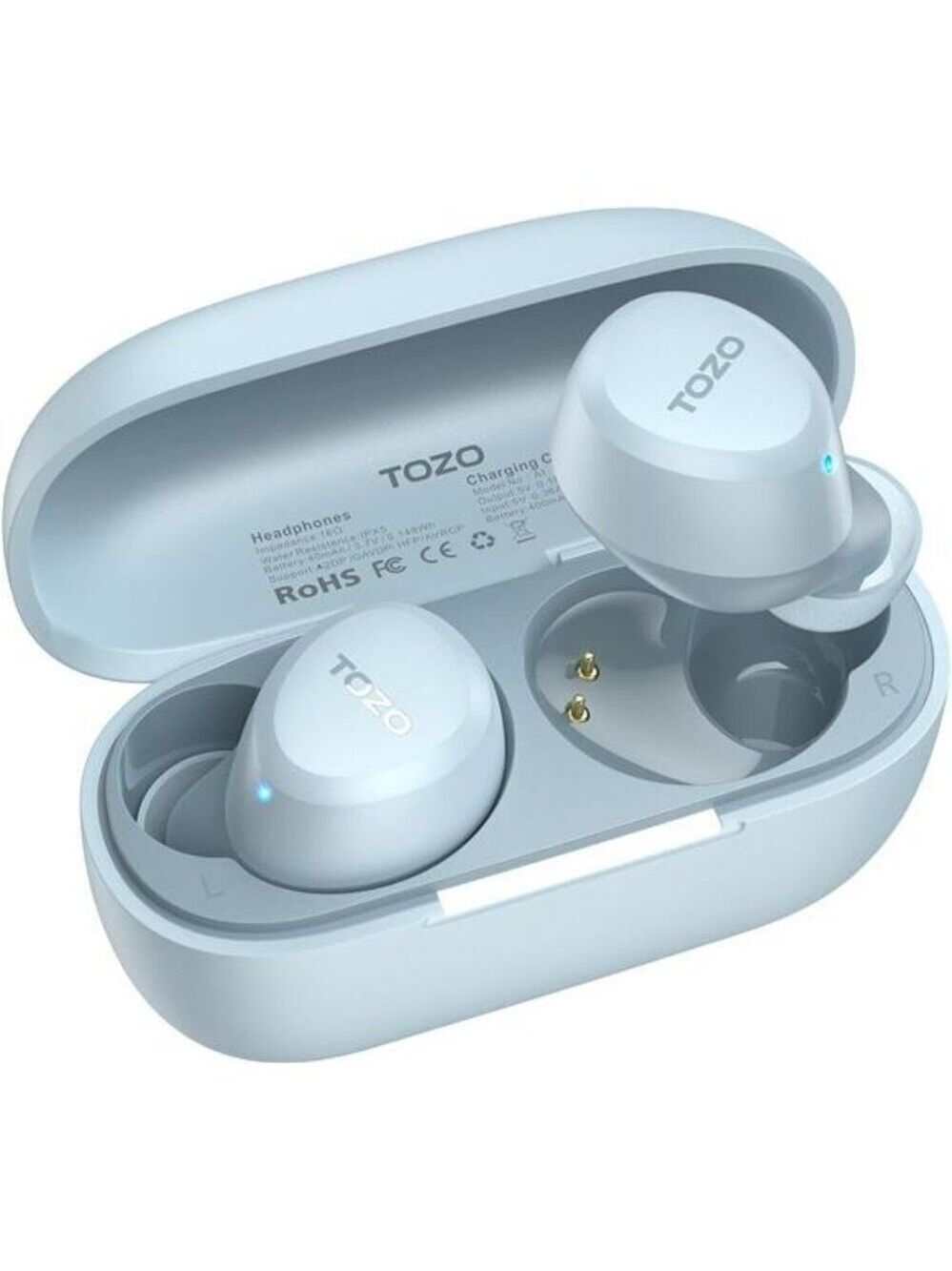 Wireless Bluetooth Earbuds Lightweight In Ear Headphones Bass IPX5 32H Play